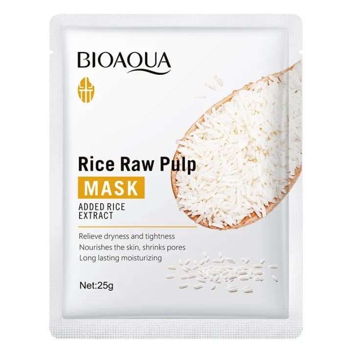 Bioaqua Rice Raw Pulp Complete Skincare Set – 5-Piece Glow & Hydration Kit